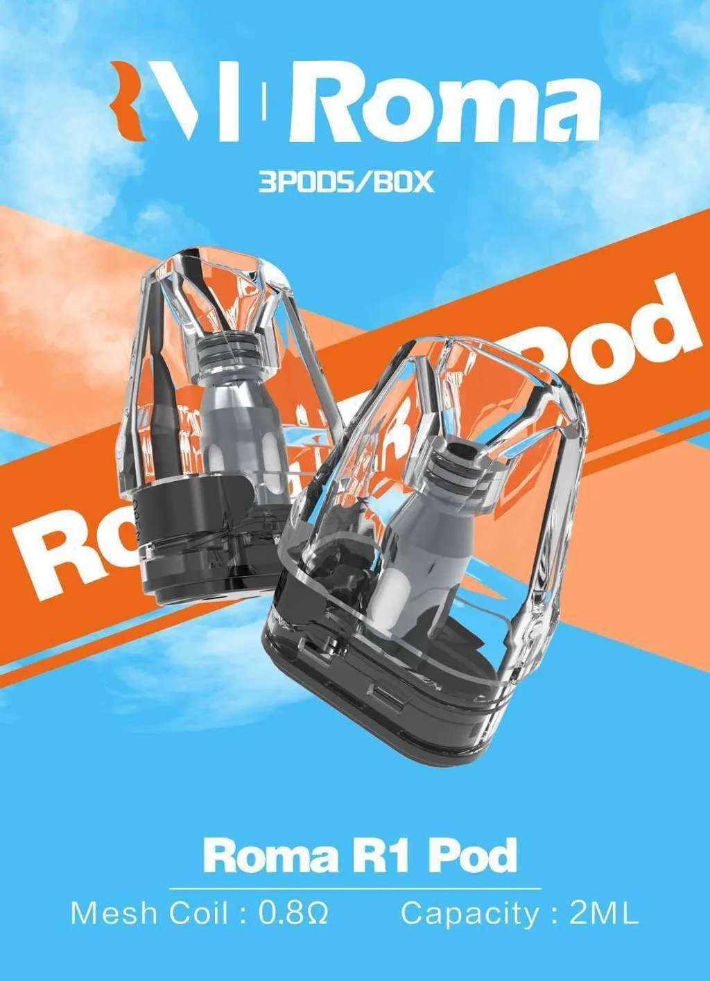 羅馬Roma R1空煙倉0.8歐